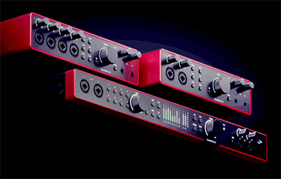 Focusrite Scarlett 16i16, 18i16 and 18i20