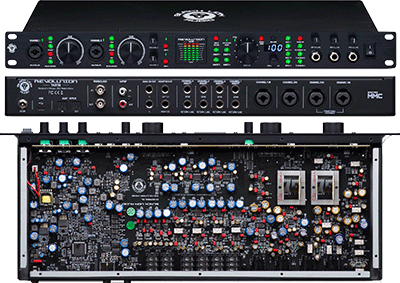 Revolution 14x16 class-compliant 14-input/16-output USB-C audio interface 