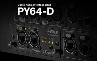 Yamaha DM7 update/PY64-D Dante card