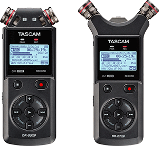 Tascam DR-05XP and DR-07XP 