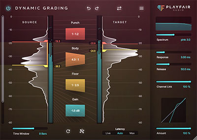 Playfair Audio Dynamic Grading 2.0