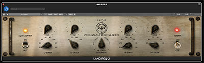 Lang Electronics PEQ-2 plug-in