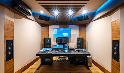 PMC monitoring in Elettroformati's new Dolby Atmos Studio 