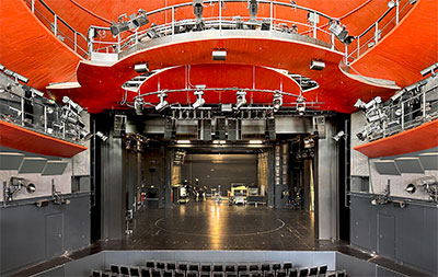 The Hans Otto Theatre stage in Potsdam