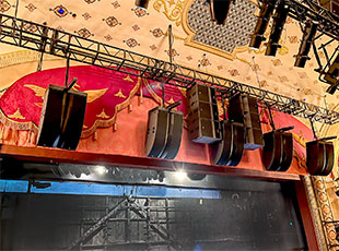 The Outsiders’ front truss features Broadway’s first deployment of L-Acoustics L Series arrays (Pic: Cody Spencer)