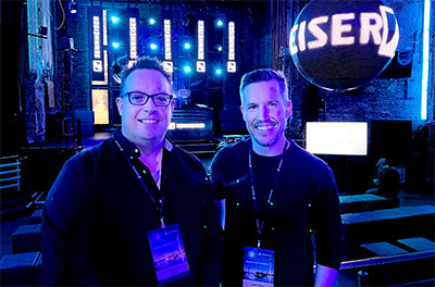 Sennheiser's Kevin Gwyther-Brown and Adam Fisher