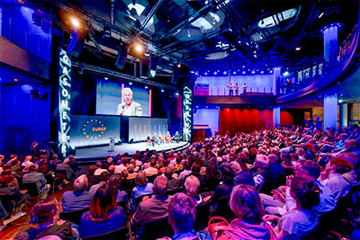 The 16m galleried Gasometer venue featuring an L-Acoustics L-ISA immersive sound system 