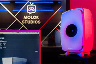 Both of Molok’s new immersive control rooms feature Genelec Smart Active Monitoring Systems