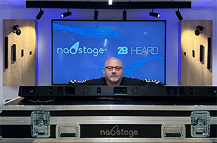 2B Heard Director Dave Wooster, with Naostage Kore