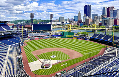 PNC Park, home of the Pittsburgh Pirates