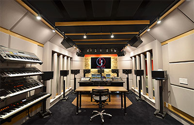 Atmos MixRoom at Scarlett Sound Studio in Nashville.