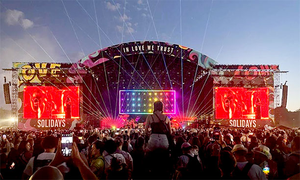 Solidays Music Festival marked its 25th year using L-Acoustics K Series as the sound system of choice