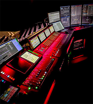 FOH mixing position at Starlight Express