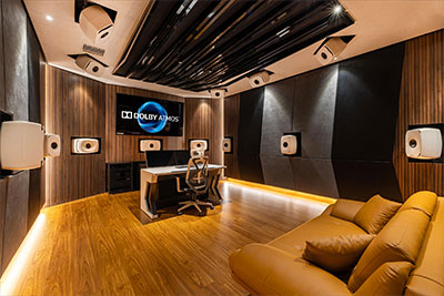 The Stellantis 9.1.6 immersive audio reference lab in Bengaluru, India 