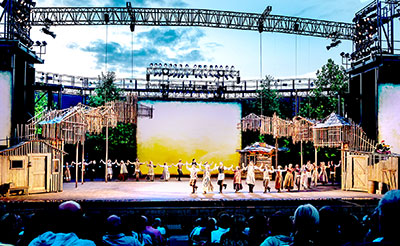 The Muny production of Fiddler on the Roof (Pic: Phillip Hamer)