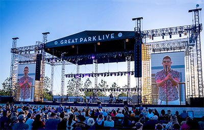 EAW ADAPTive Anya Loudspeakers and Otto Subwoofers at Great Park Live