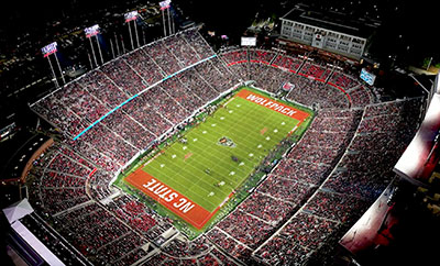 Carter-Finley Stadium in Raleigh, North Carolina