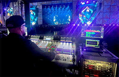 Simon Kemp – FOH for Ed Sheeran