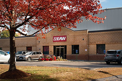 EAW's new HQ in Franklin, Massachusetts,