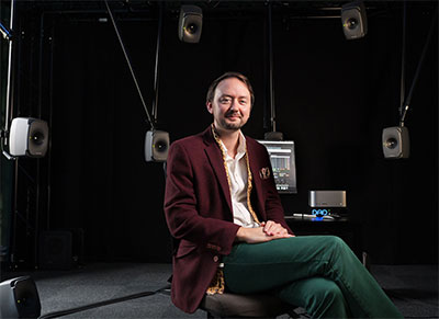 Andrew Knight-Hill, Professor of Music and Sound Arts/Lead of the SOUND/IMAGE Research Centre, University of Greenwich