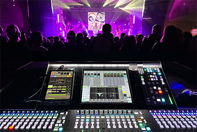 Sala Salamandra installs SSL Live L200 Plus