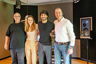 Florian Strucken, Owner and CEO at AVS Medientechnik; Julia Selbherr Castelhano, Studio Owner, Marketing & PR at Soundfabrik Berlin; Guilherme Castelhano, Studio Owner, Business Relations at Soundfabrik Berlin; Dirk Noy, Partner, General Manager Europe at WSDG